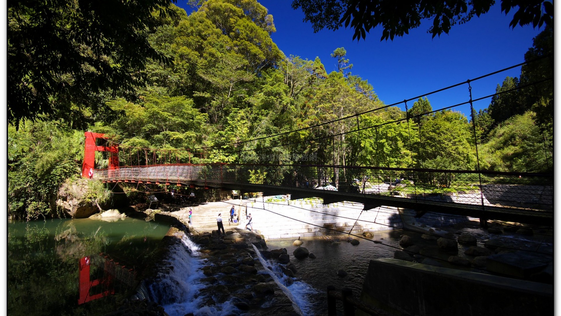 九九吊橋-杉林溪旅遊景點
