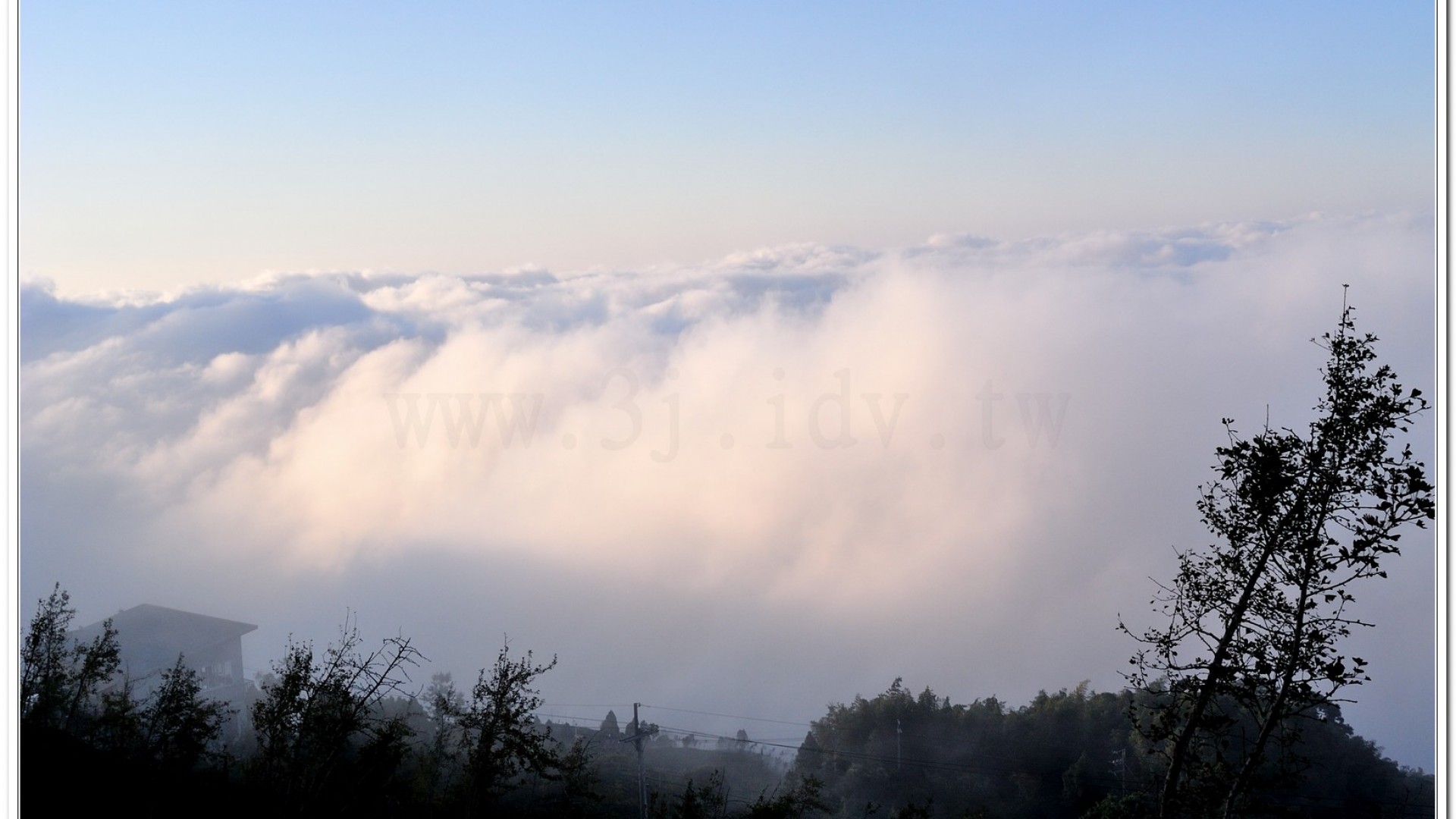 2014武岫農場夕陽、雲海
