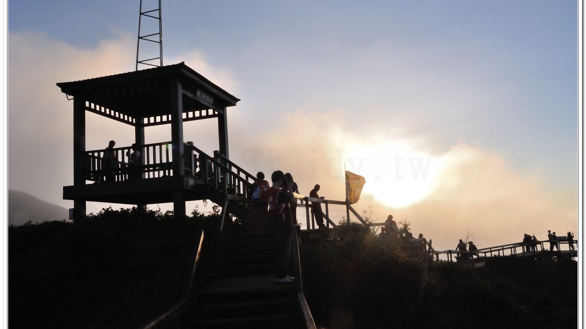 2014武岫農場夕陽、雲海