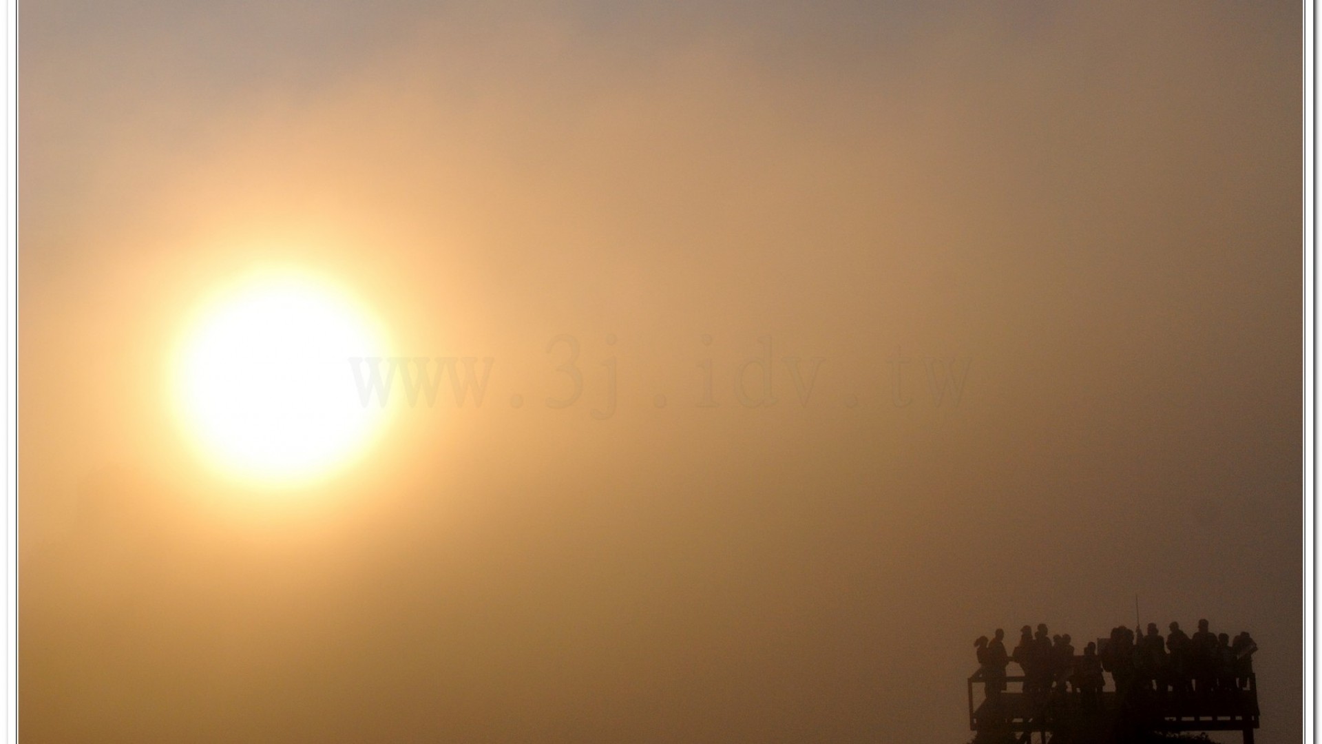 2014武岫農場夕陽、雲海