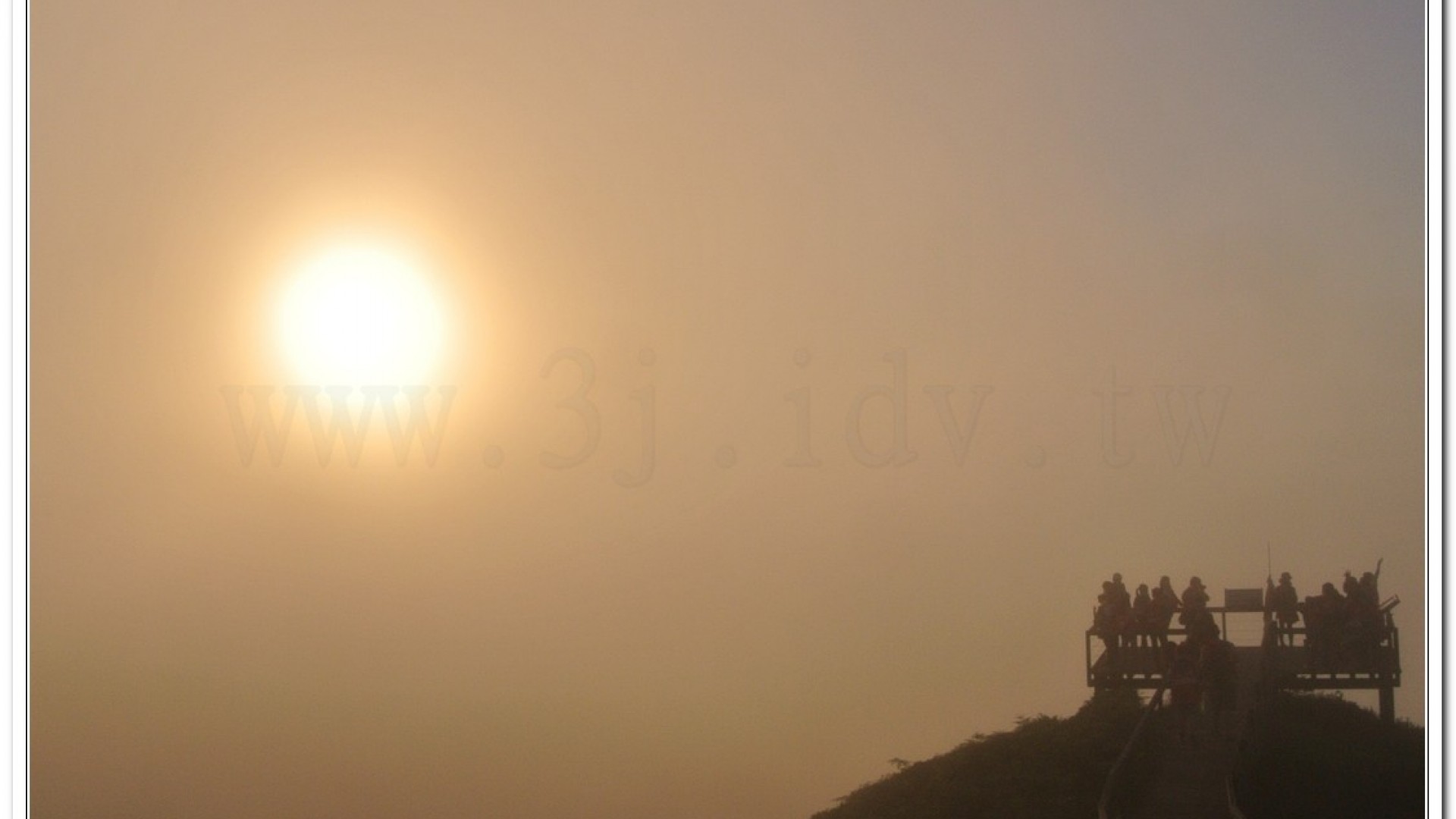 2014武岫農場夕陽、雲海