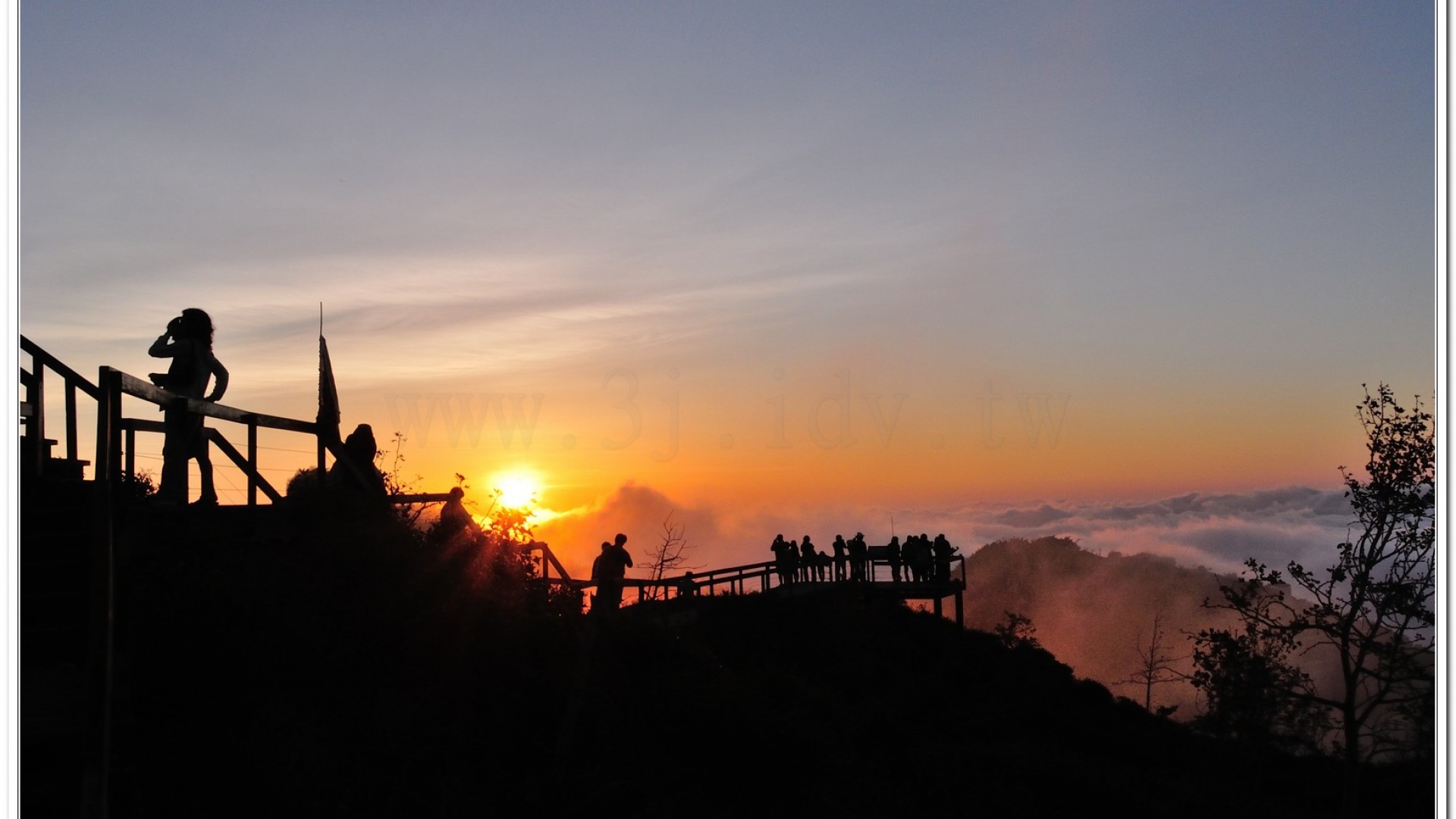 2014武岫農場夕陽、雲海