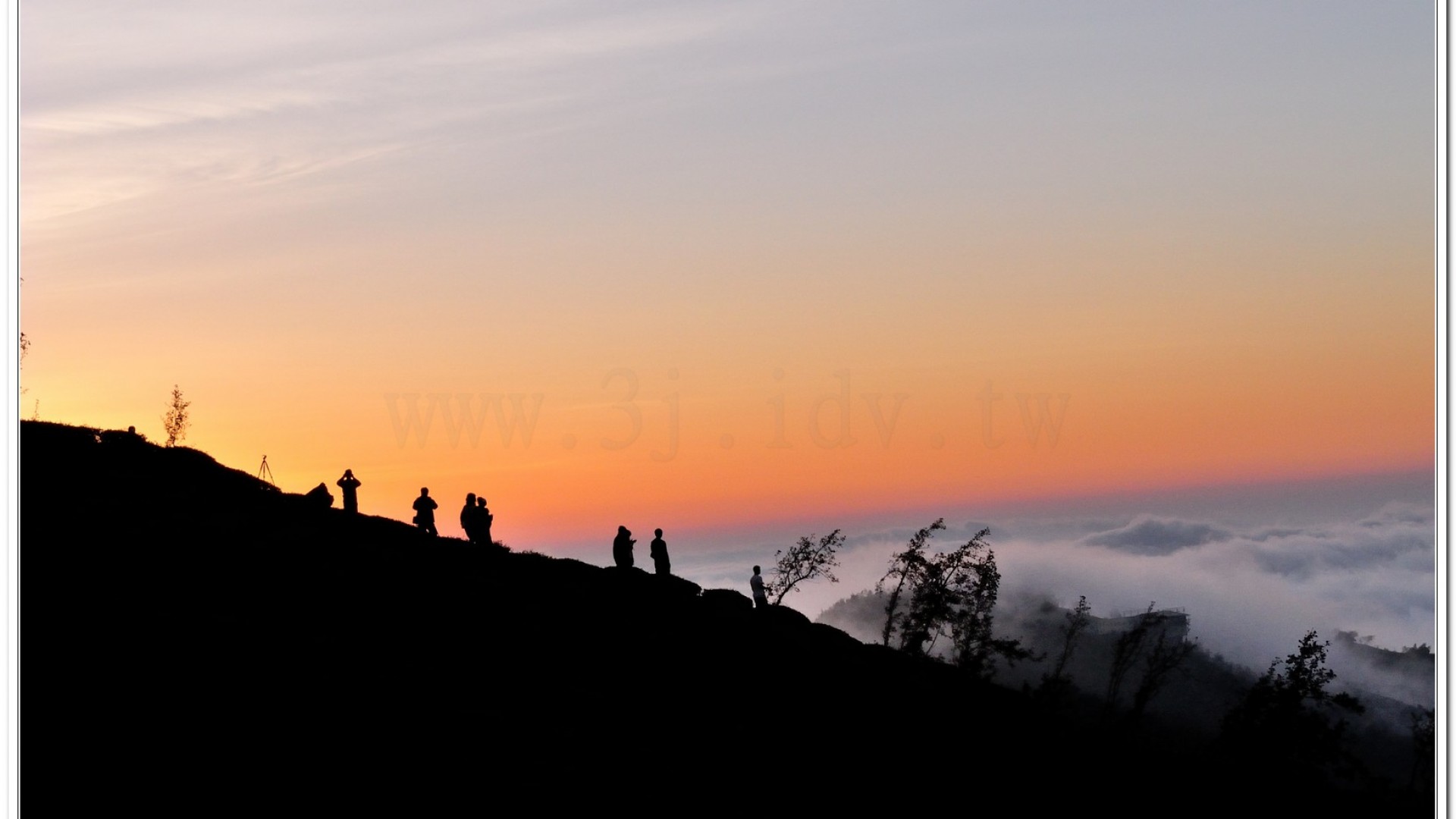 2014武岫農場夕陽、雲海