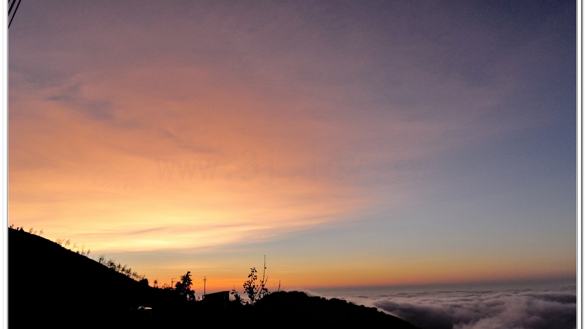 2014武岫農場夕陽、雲海