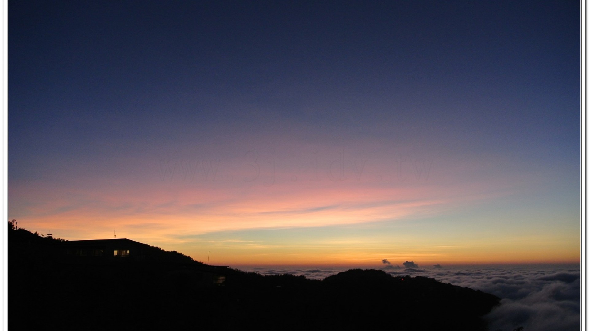 2014武岫農場夕陽、雲海