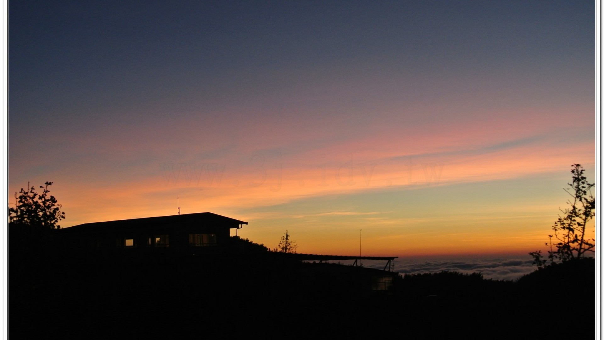 2014武岫農場夕陽、雲海