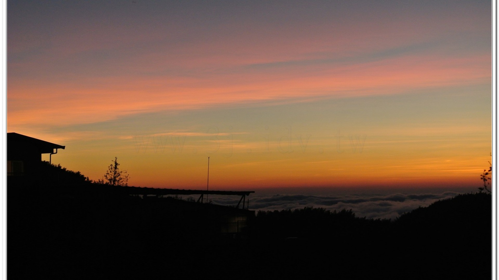 2014武岫農場夕陽、雲海