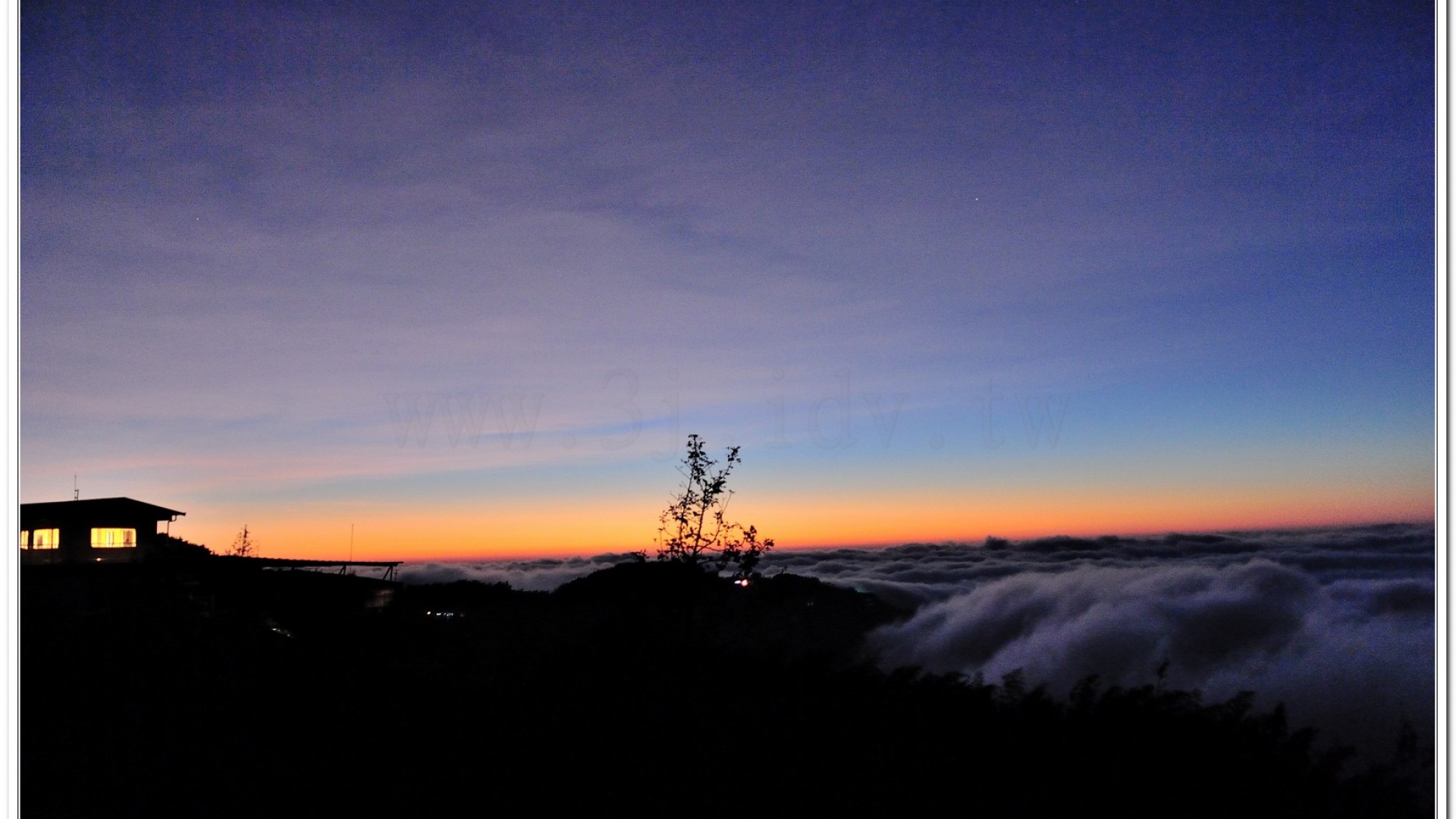 2014武岫農場夕陽、雲海