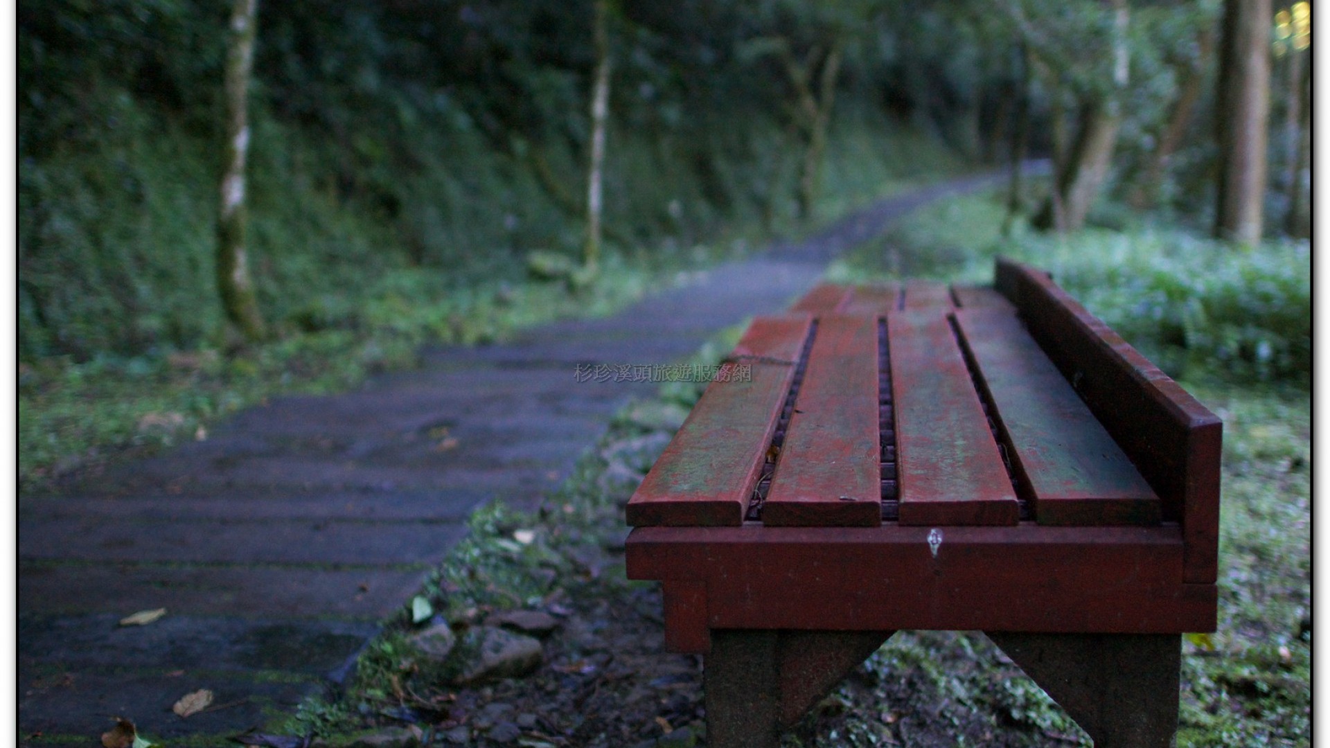 燕庵瀑布-杉林溪旅遊景點