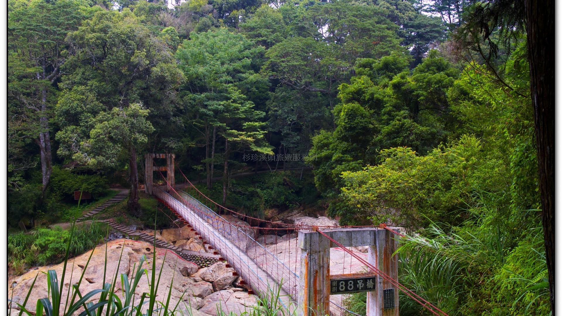 八八吊橋－杉林溪旅遊景點