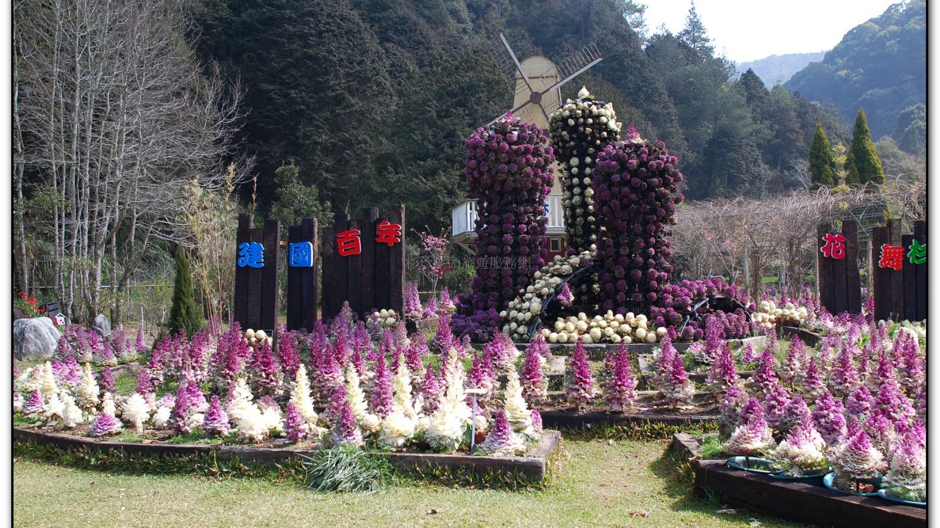 藥花園-杉林溪旅遊景點
