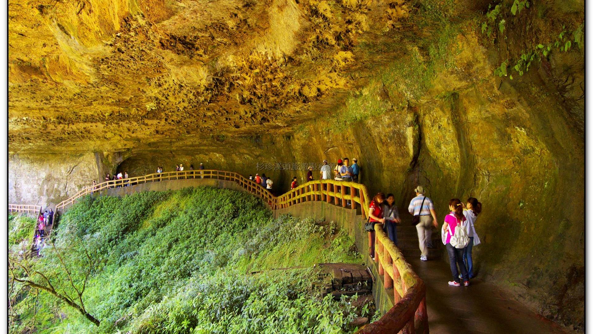 松瀧岩瀑布-杉林溪旅遊景點
