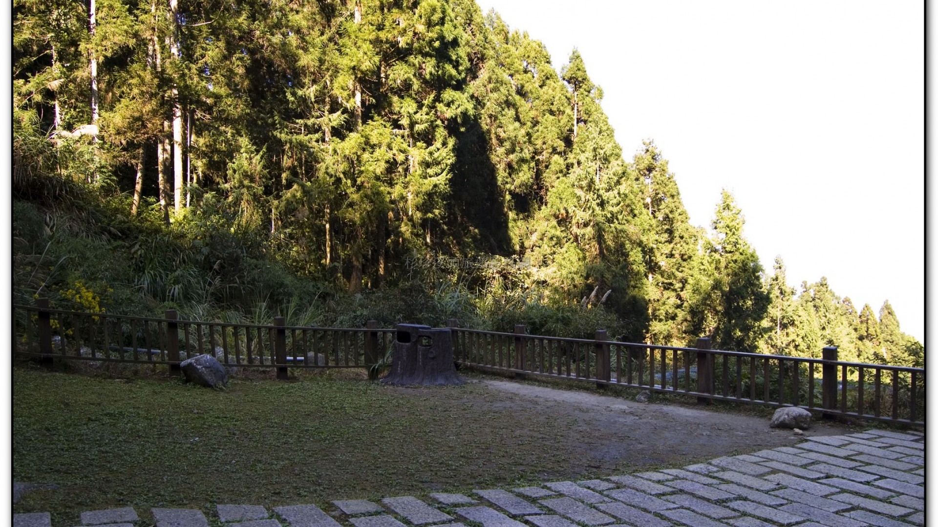 溪頭旅遊景點-巨石